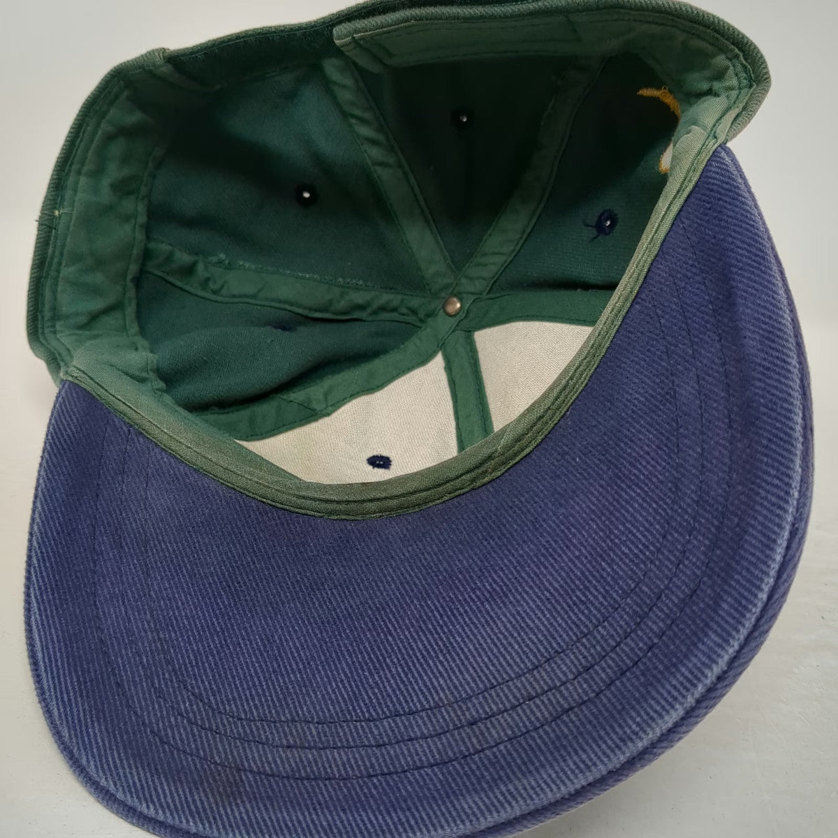 Baseball Cap Green Purple One Size Australia Kangaroo Strapback Embroidered Hat