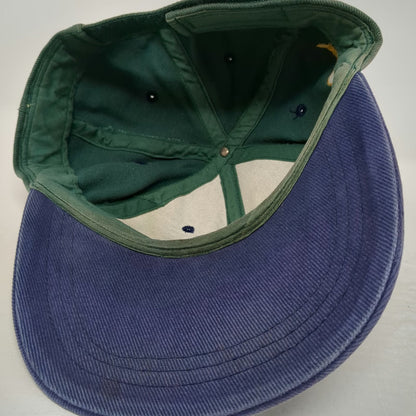 Baseball Cap Green Purple One Size Australia Kangaroo Strapback Embroidered Hat