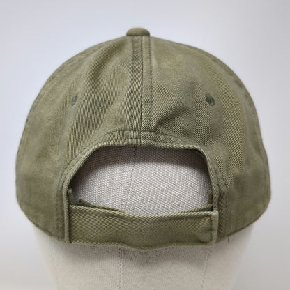 Old Navy Baseball Cap Green M American Flag 2004 Strapback Cotton Hat