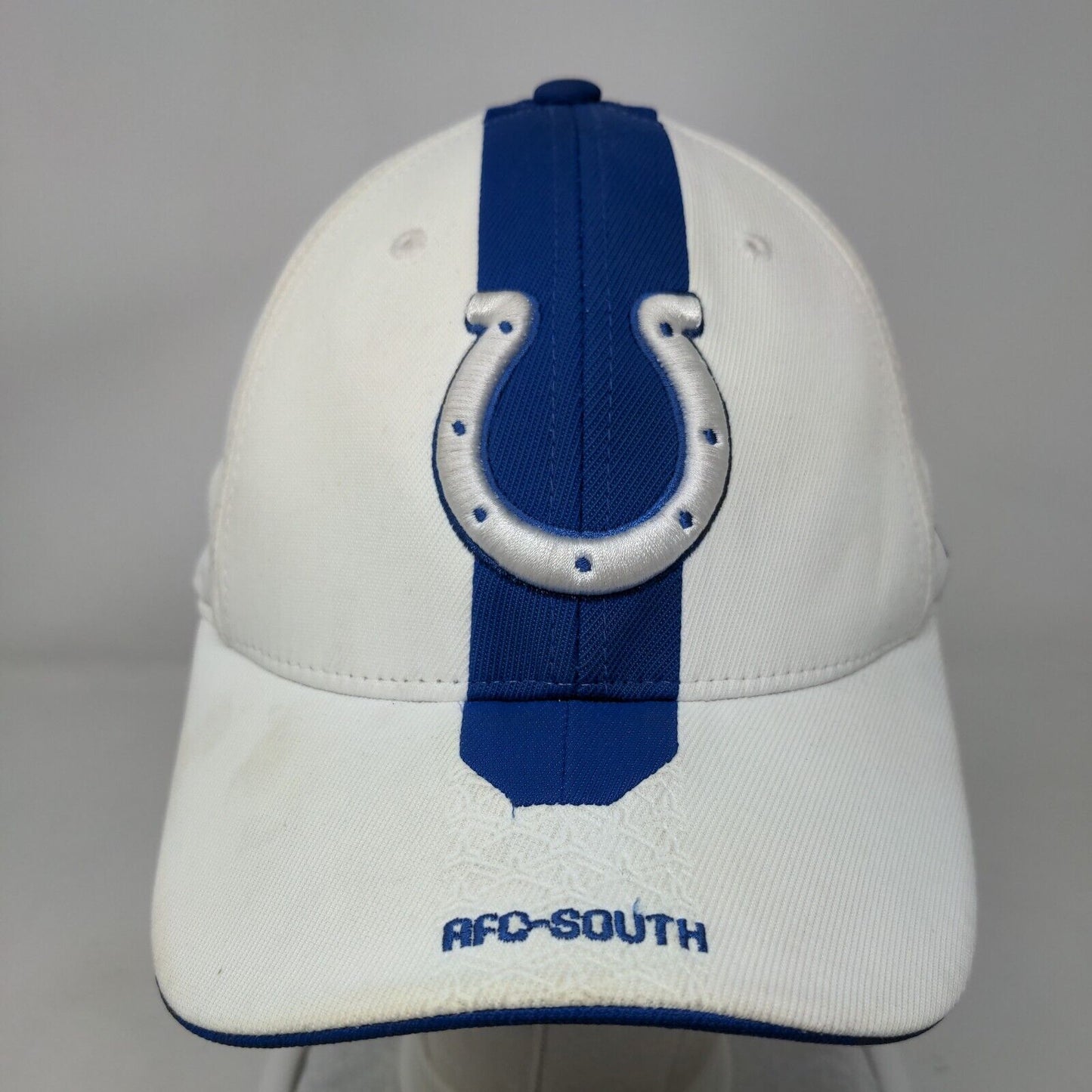 Reebok NFL Indianapolis Colts White Blue Size L/XL Embroidered Logo