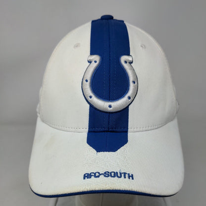 Reebok NFL Indianapolis Colts White Blue Size L/XL Embroidered Logo