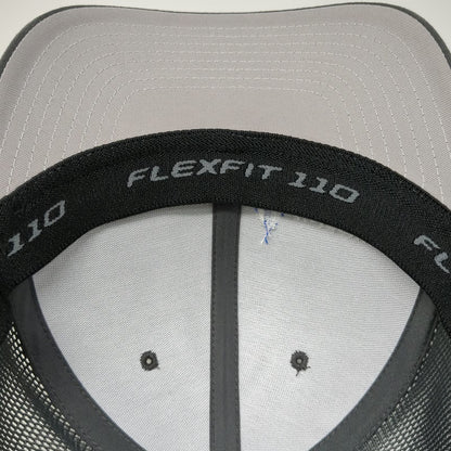 Yupoong Trucker Hat Gray One Size Holts Water Conditioning Mesh Back Snapback