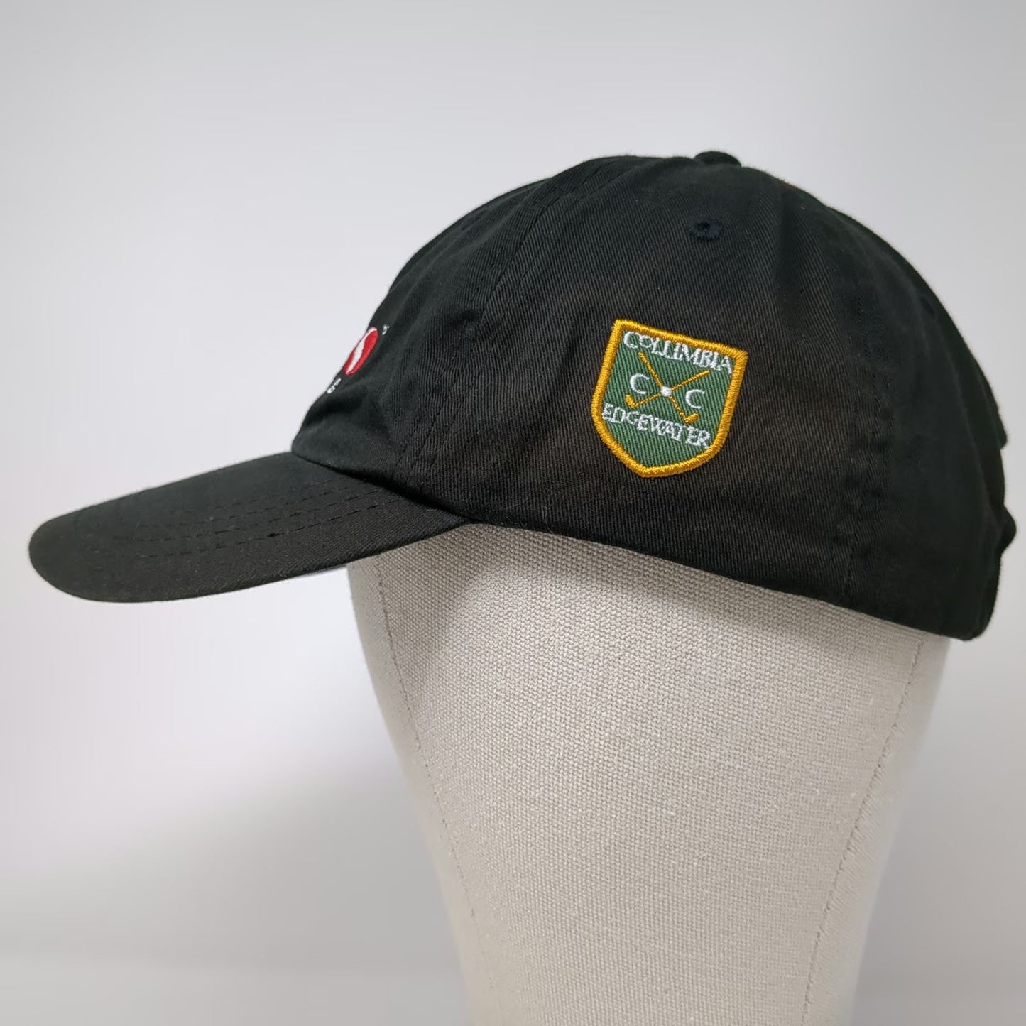 AccentMarketing Safeway Classic Golf Hat Black One Size Baseball Cap Slideback