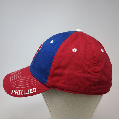 Fan Favorite MLB Philadelphia Phillies Baseball Cap Red Blue One Size Strap Hat