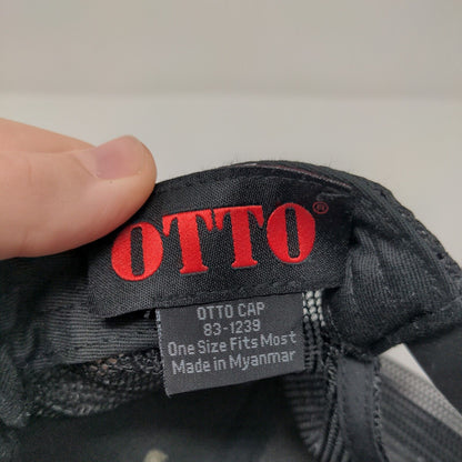 God Made Man And Woman Snapback Mesh Back Trucker Hat Green OSFM Otto