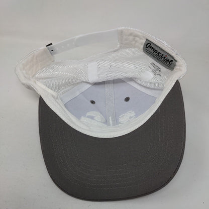 Gabby Summer Classics Snapback Trucker Hat Gray OSFA Adjustable Mesh Imperial