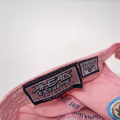 TB Strapback Hat Pink OS Adjustable Extreme Fit Embroidered Lightweight Ahead
