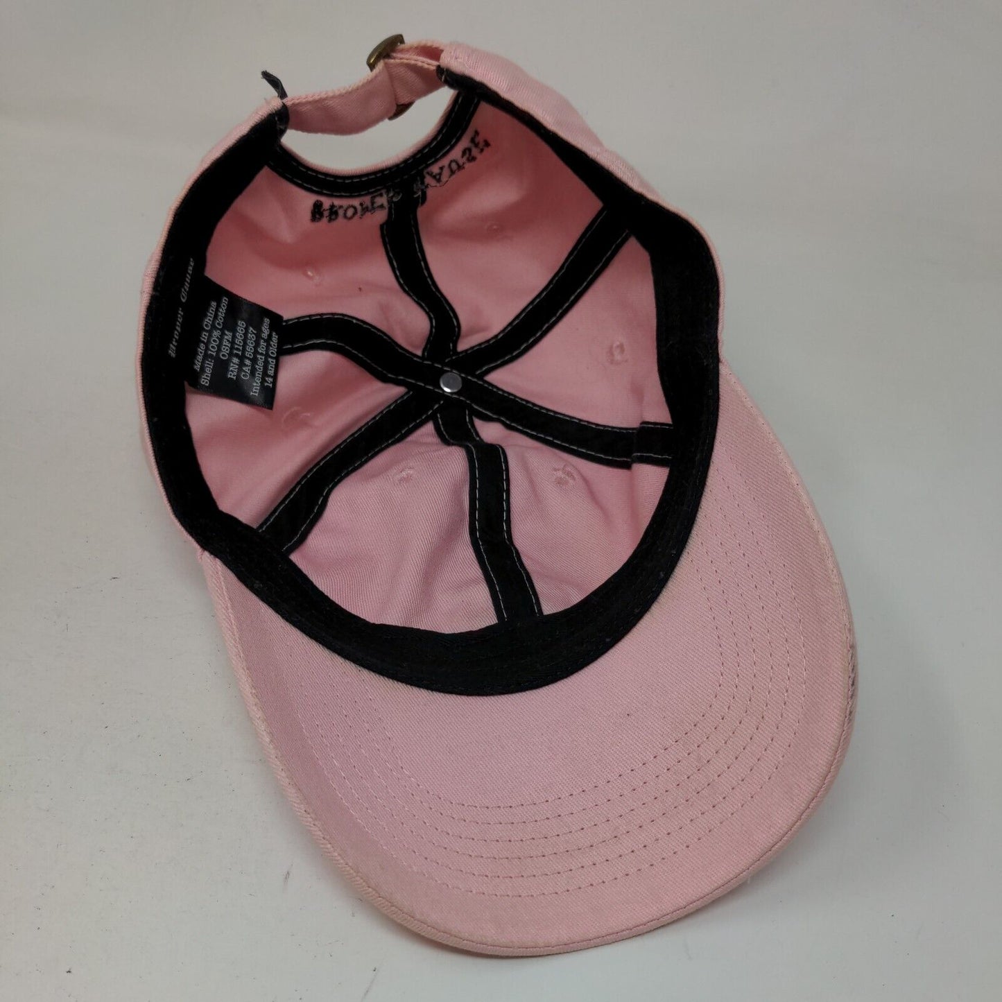Ice Cold Ice Cream Slideback Hat Pink OSFM Adjustable Embroidered Proper Cause