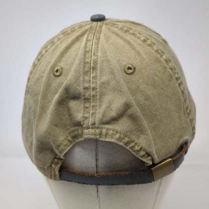 Baseball Cap Beige Gray One Size Camp Yawgoog 2018 Rockville RI Oars Hat