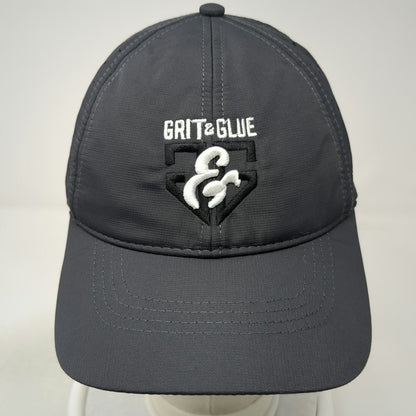 Pacific Headwear Baseball Cap Gray One Size Perforated Grit & Glue Polyester hat