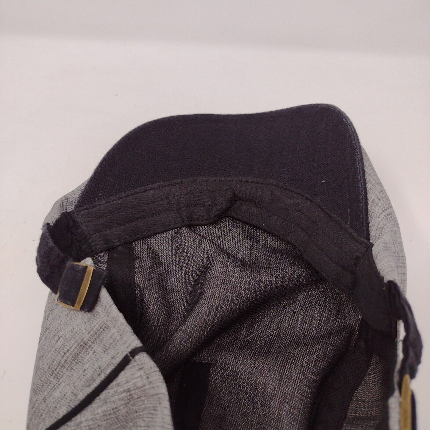 Salt Lake Express Flat Cap Gray OSFA Adjustable Embroidered Blank