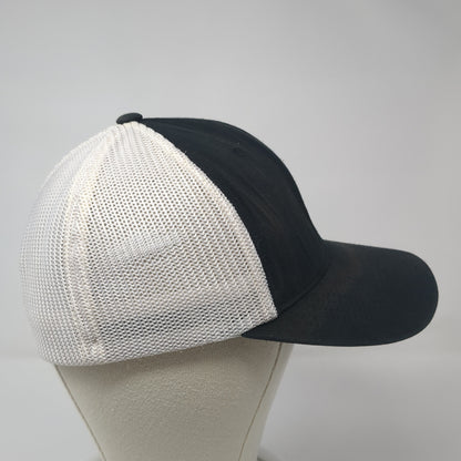 BFIT CrossFit Fitted Trucker Hat Black One Size Mesh Back Yupoong