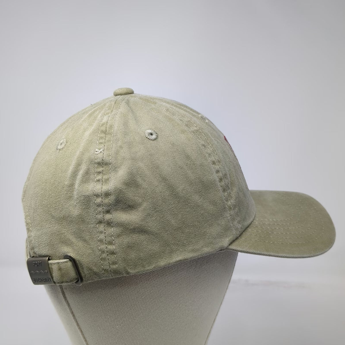 Port Authority Baseball Cap Brown OSFM Sierra Summit Restaurant Slideback Hat