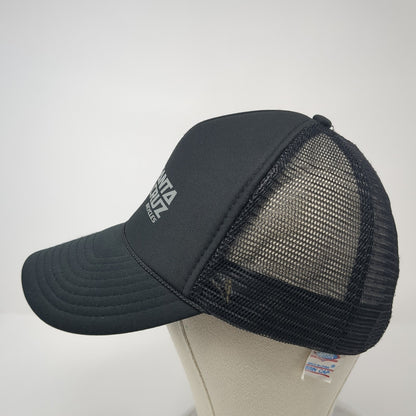 Santa Cruz Bicycles Snapback Mesh Back Trucker Hat Black One Size Nissin