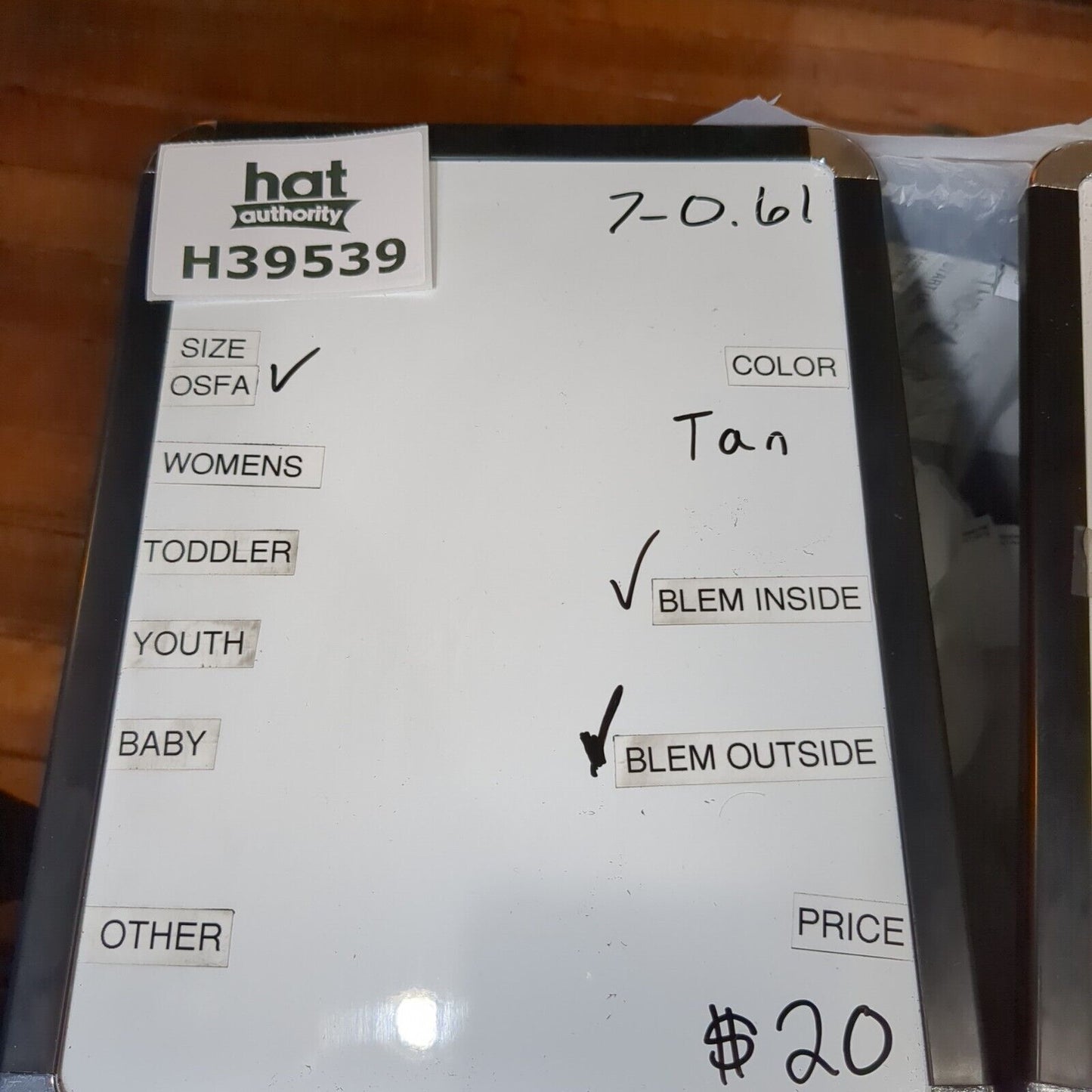 Hurley Snapback Trucker Hat Tan OS Adjustable Embroidered Mesh Back Yupoong