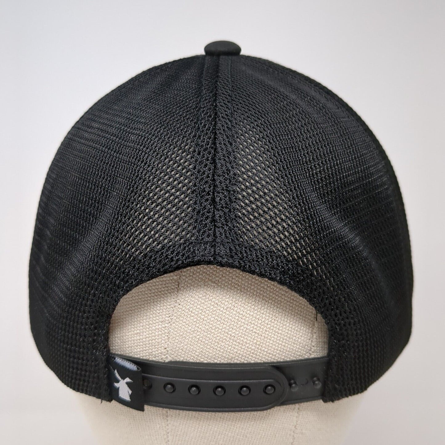 Drink More Coffee Snapback Rope Trucker Hat Black One Size Mesh Back