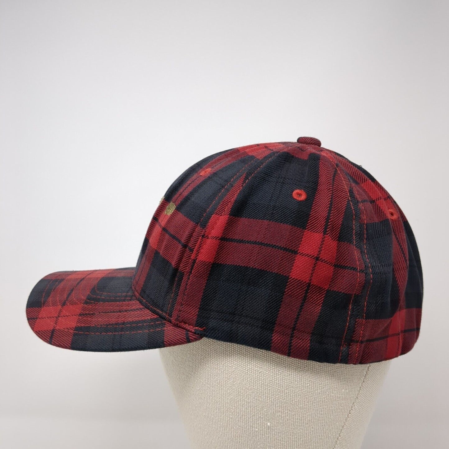 Idaho Tree Gun Fitted Hat Multi S-M Plaid Embroidered Flexfit Yupoong