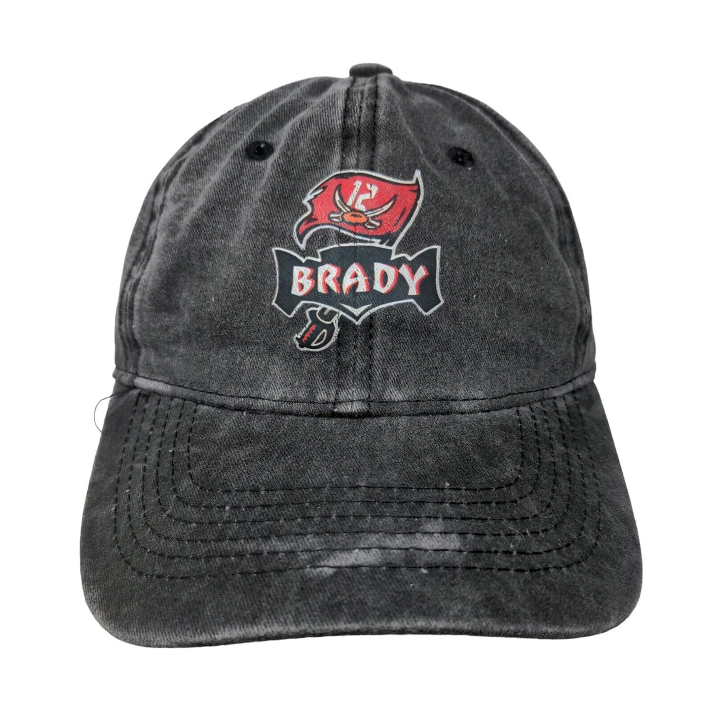 Tampa Bay Buccaneers Brady Slideback Hat Gray One Size Adjustable 6 Panel