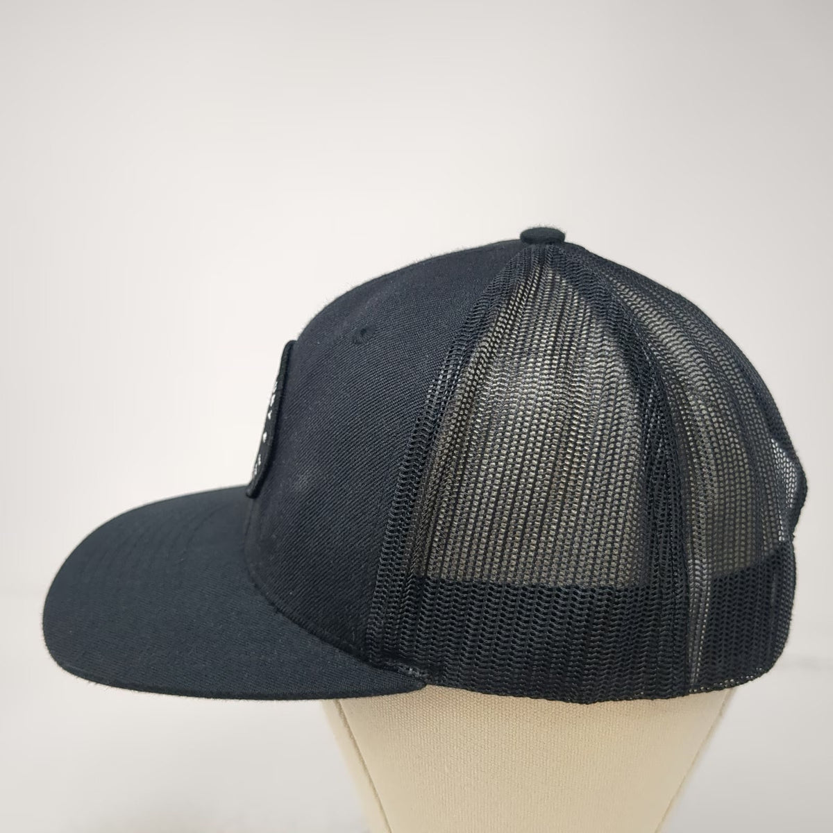 Richardson Trucker Hat Black One Size First Colony Mortgage Mesh Snapback 511