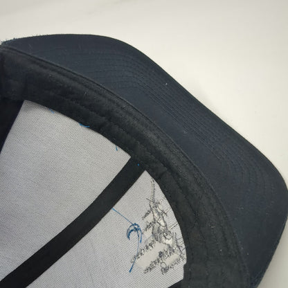Pacific Headwear Trucker Hat Black One Size Snapback Mesh Camp Ida-Haven Trees
