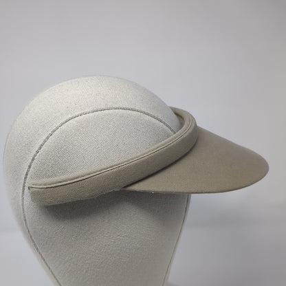 Unbranded Sun Visor Hat Brown One Size Adjustable Clip-On Lightweight Blank