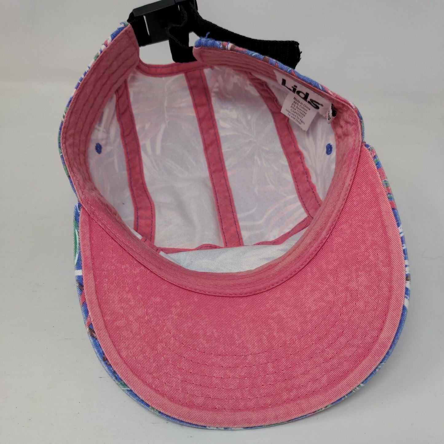 Lids Strapback 5 Panel Cap Multicolor One Size Adjustable Tropical Print