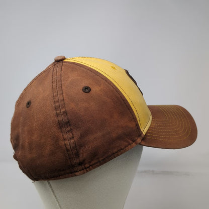 San Diego Padres MLB New Era Baseball Cap Brown One Size Snapback Hat SD Logo