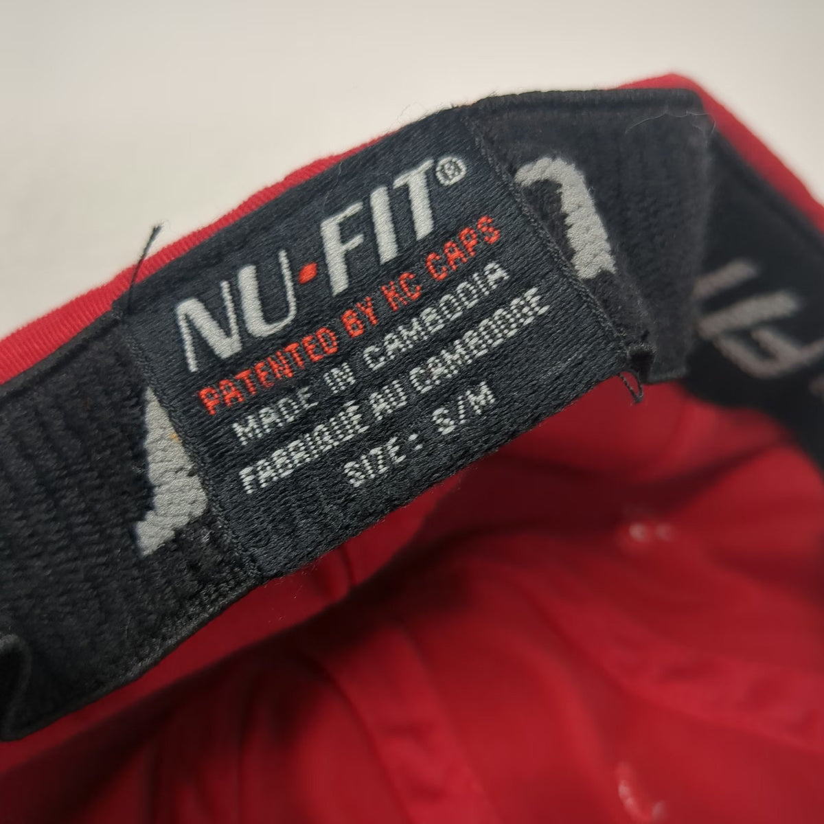 NU-FIT Baseball Cap Red M 4x4 Products Canada Off-Road Truck Graphic Hat Cotton