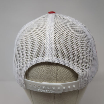 Juniper Hills Country Club 2023 Snapback Trucker Hat Red M/L Mesh Richardson