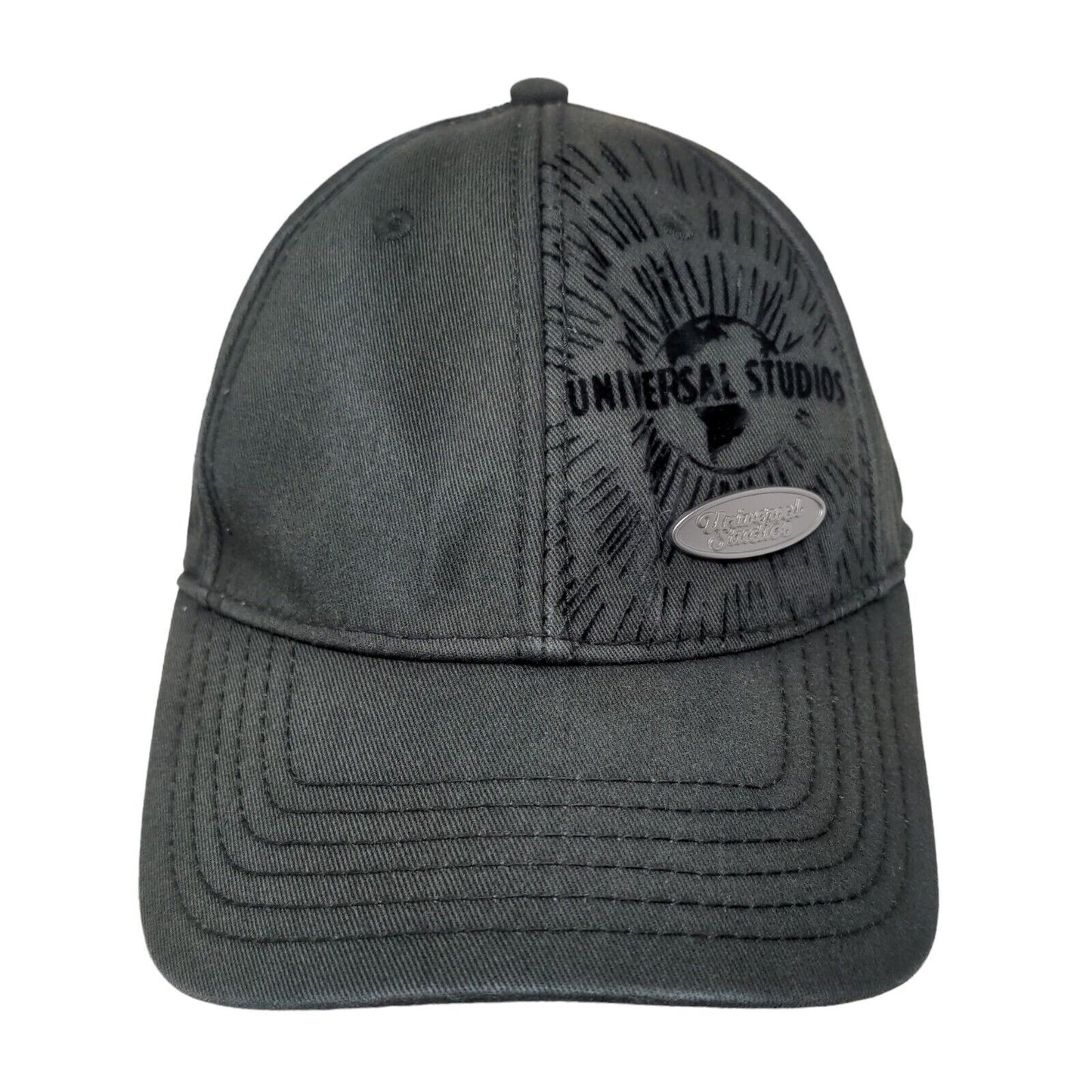 Universal Studios Strapback Hat Green One Size Embroidered Adjustable