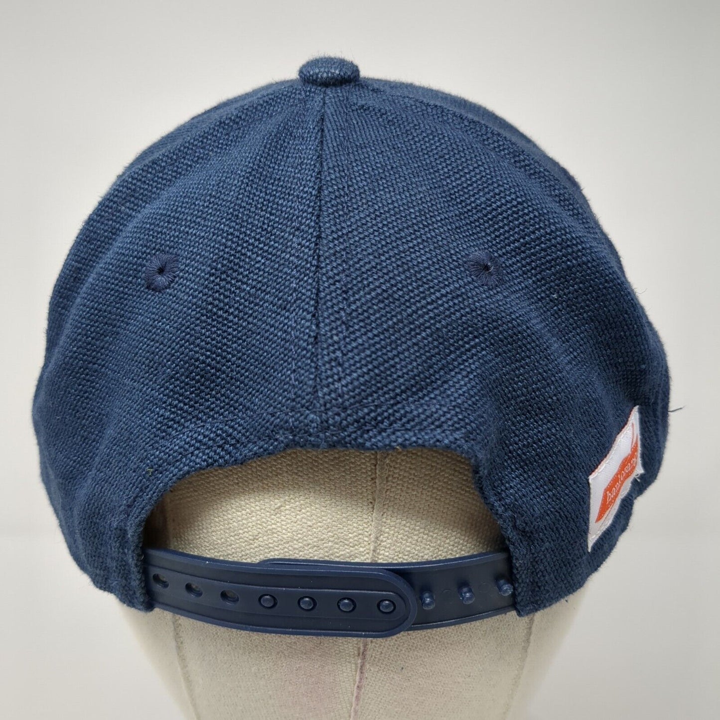 Washington State Map Snapback Hat Blue One Size Adjustable 6 Panel Econscious