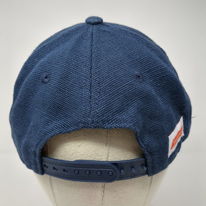 Washington State Map Snapback Hat Blue One Size Adjustable 6 Panel Econscious