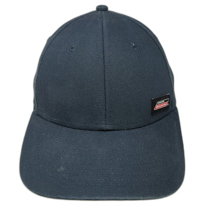 Dickies Snapback Blue OSFM Logo Patch Adjustable Workwear Canvas Duck Cloth Hat