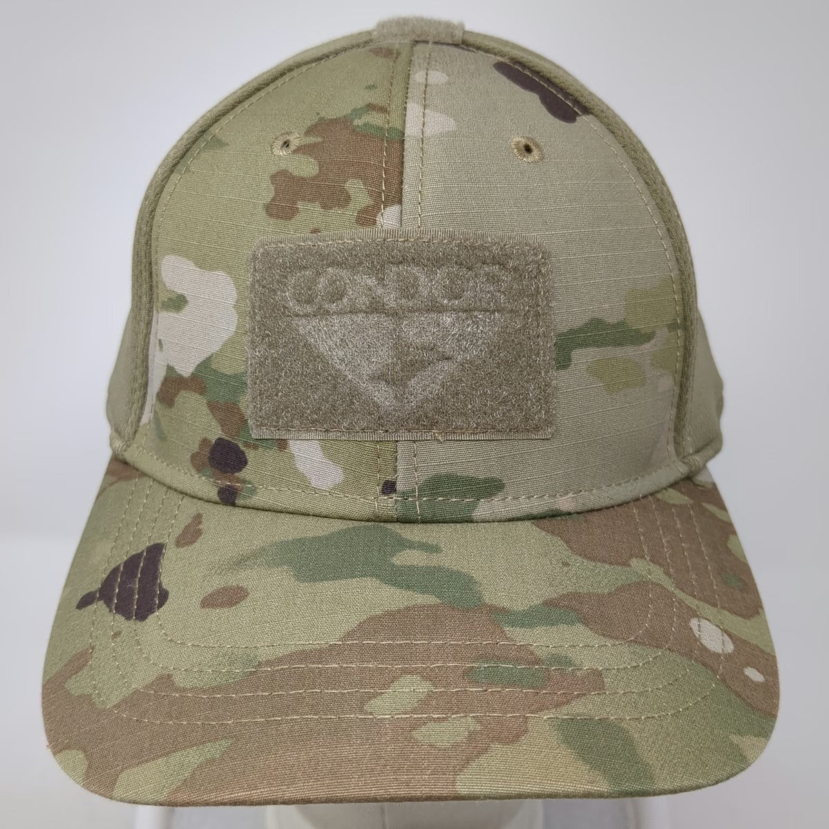Condor Baseball Cap Green Camo XL Mesh Back Hook Loop Tactical Multicam Hat