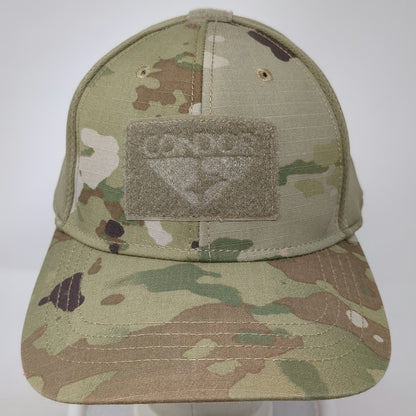 Condor Baseball Cap Green Camo XL Mesh Back Hook Loop Tactical Multicam Hat