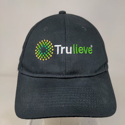 Trulieve Snapback Hat Black OS Adjustable Embroidered 6 Panel Port & Company