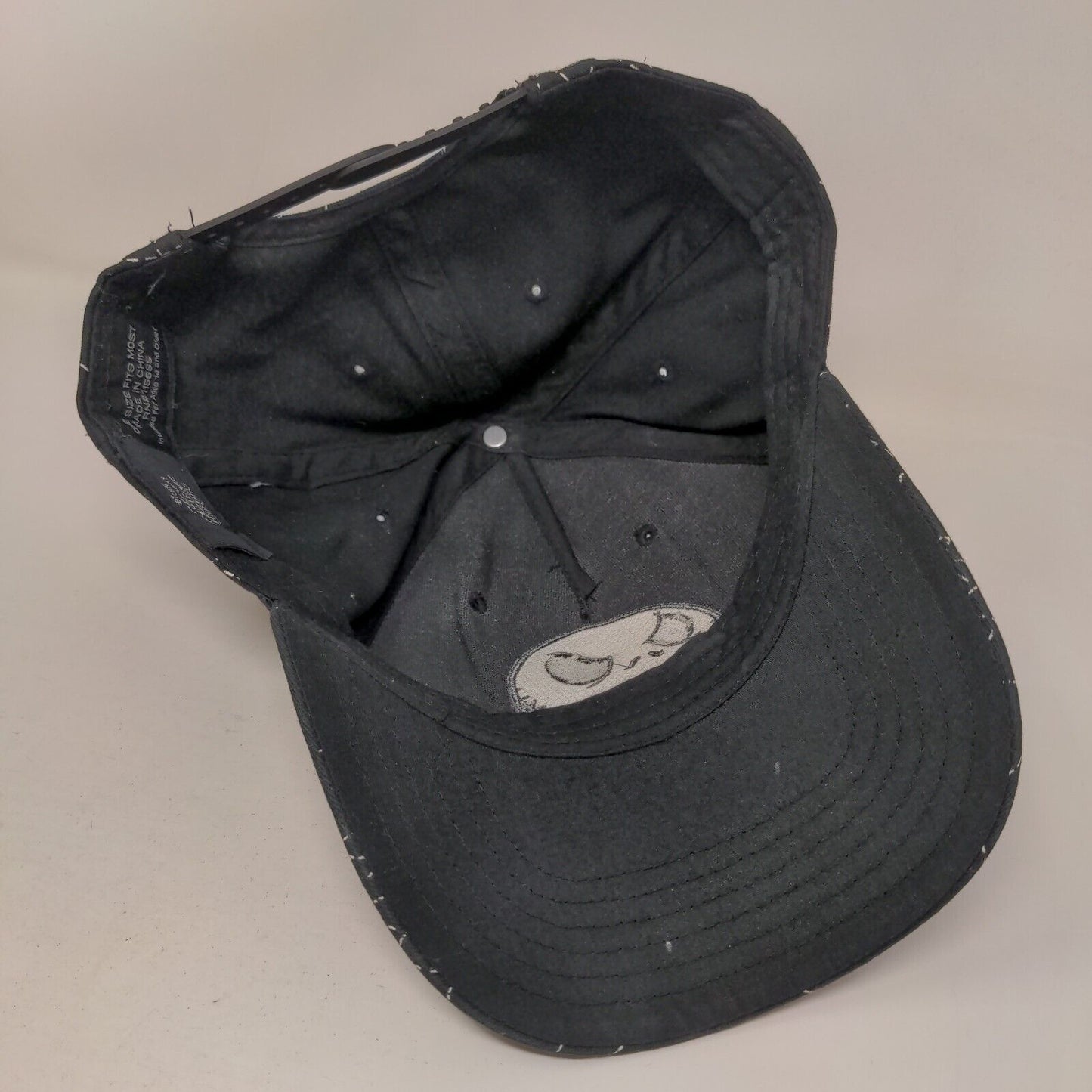 The Nightmare Before Christmas Jack Skellington Snapback Hat Black OSFM