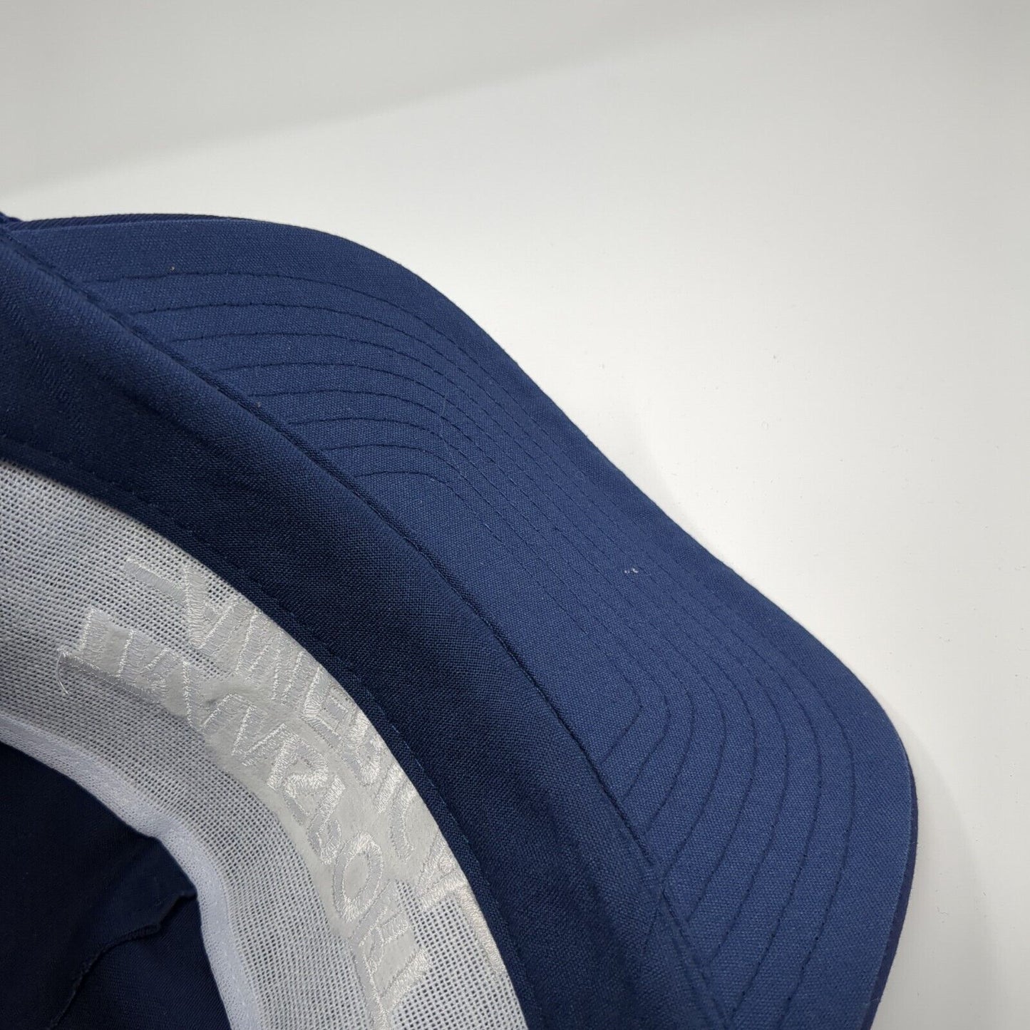 Transport America Snapback Rope Hat Blue One Size Embroidered Nissin