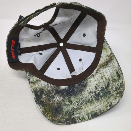 OTTO Baseball Cap Green One Size Camo Mossy Oak Key-Link Fencing Railing W Hat