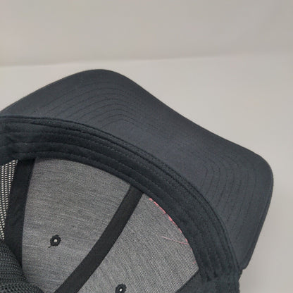 127 Saloon Snapback Trucker Hat Black One Size Adjustable Mesh Back Richardson