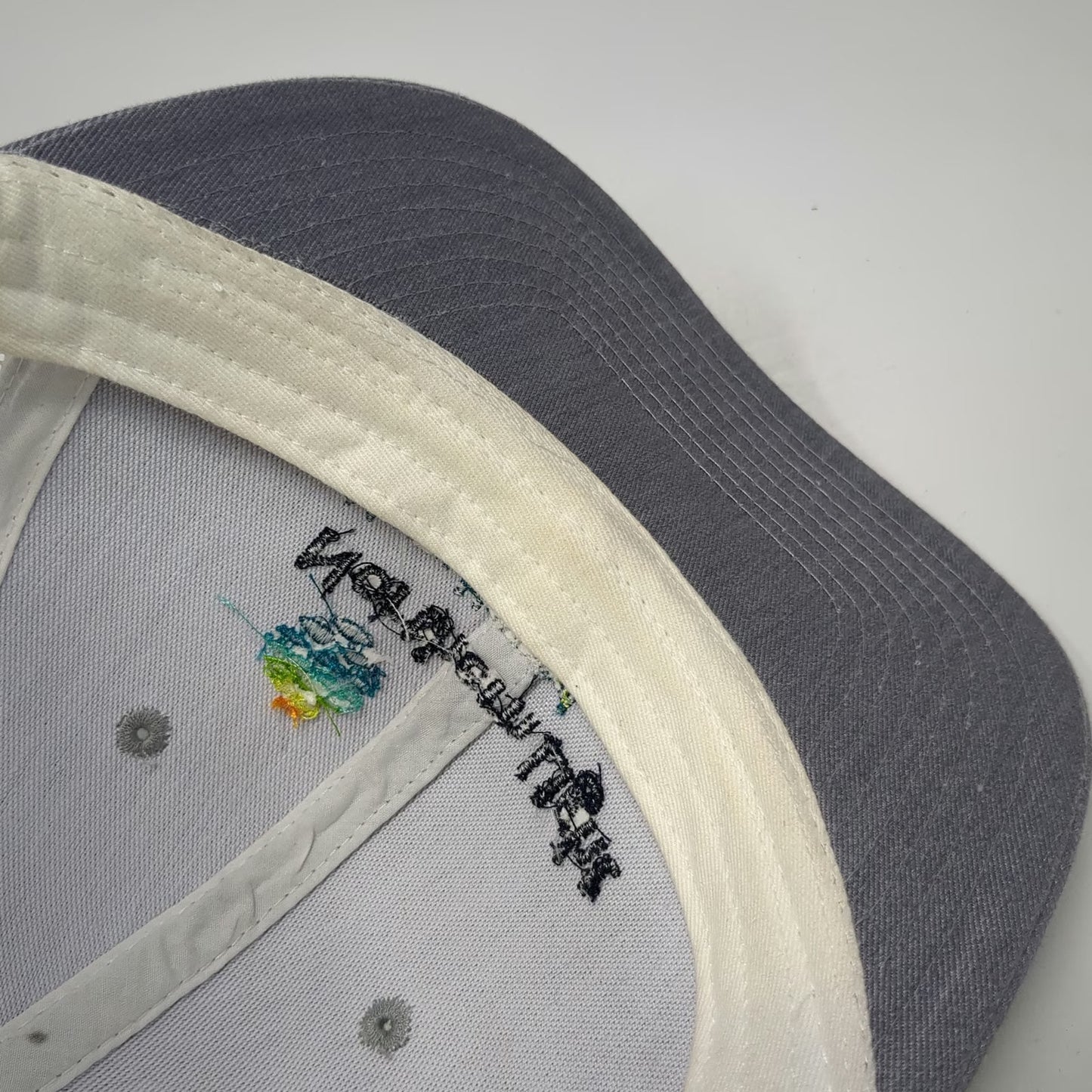 Port Authority Trucker Hat Gray One Size Mesh Snapback Mercy Hospital Logo Hat