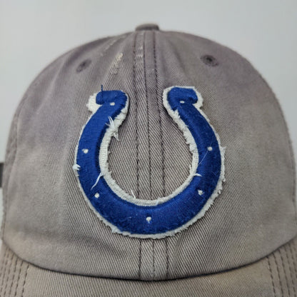 '47 Brand Men's Slideback Hat Gray size OS Embroidered Indianapolis Colts Logo