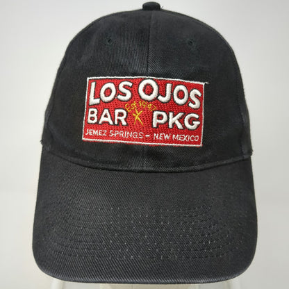 Otto Baseball Cap Black One Size Los Ojos Bar PKG Jemez Springs New Mexico Hat
