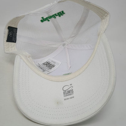 Atlantis Trucker Hat White One Size Spindrift Soda Can Recycled Mesh Snapback