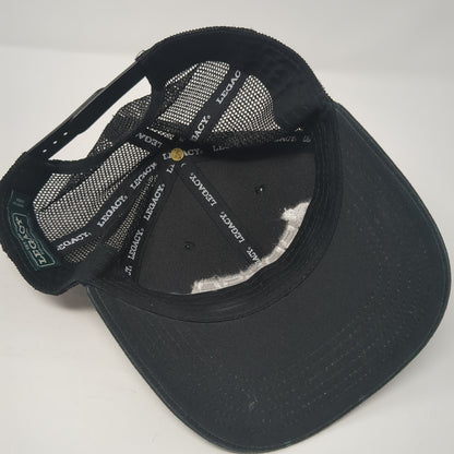 Bosso Smart Lighting Snapback Trucker Hat Black One Size Mesh Back Legacy