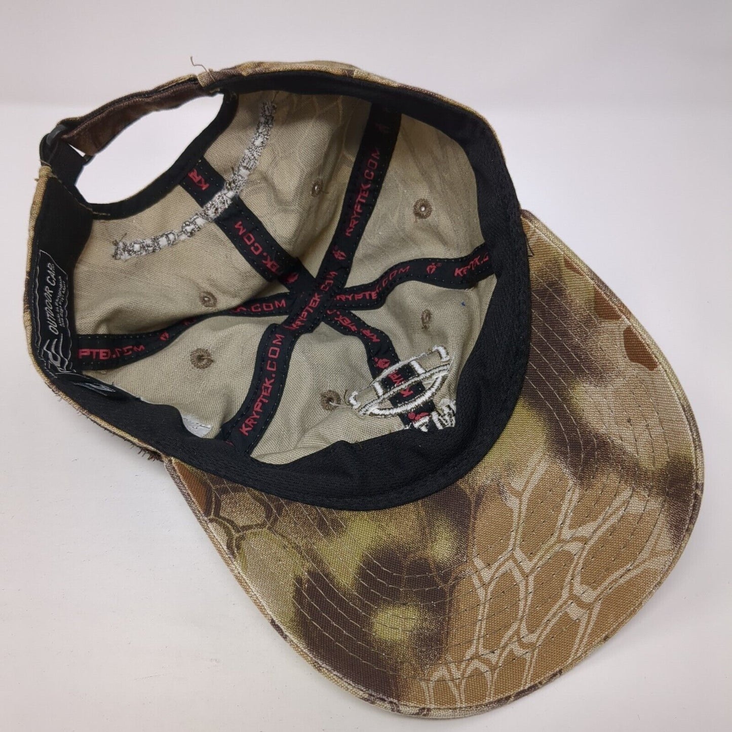 Gemtech World Class Silencers Strapback Hat Camo One Size Kryptek Outdoor Cap