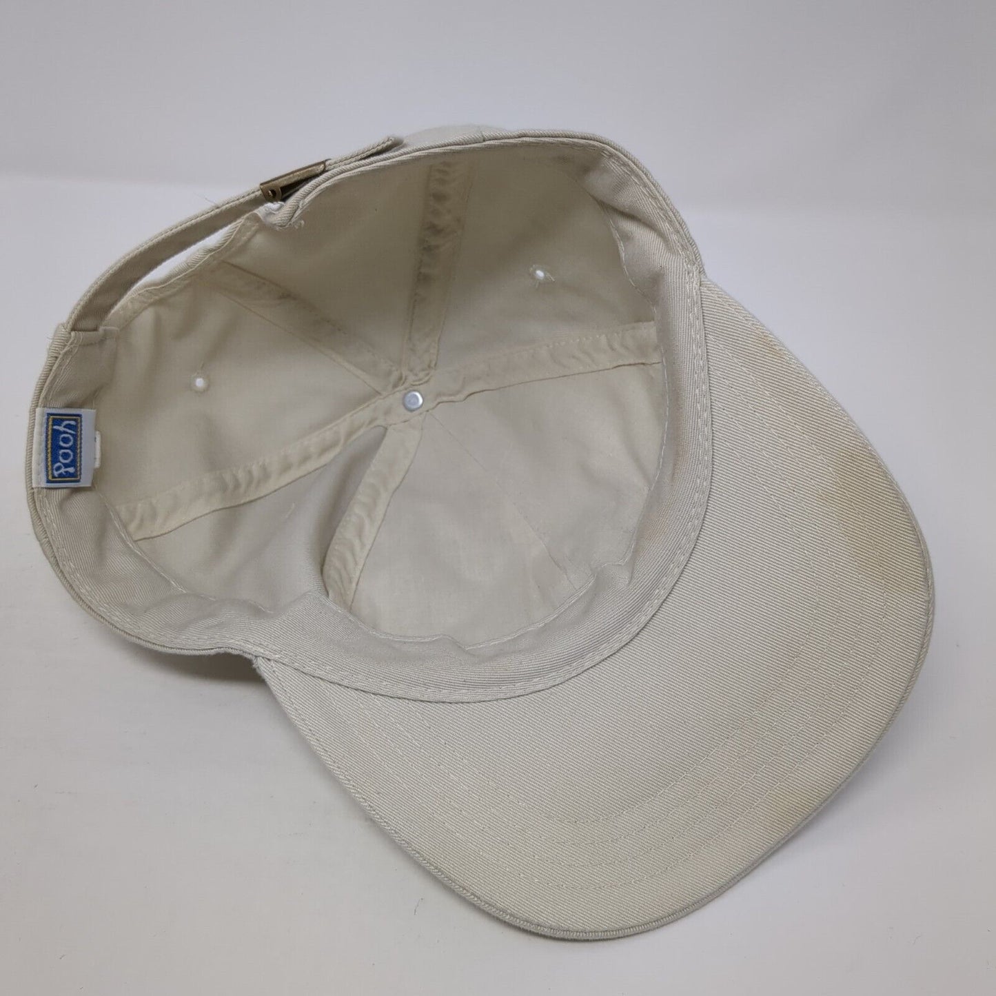 Disney Tigger Slideback Hat Tan One Size Adjustable Embroidered 6 Panel Pooh