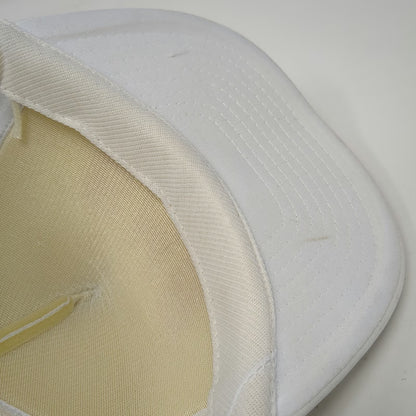Nissin BMS Consulting Machine Works White One Size Trucker Hat Snapback Mesh