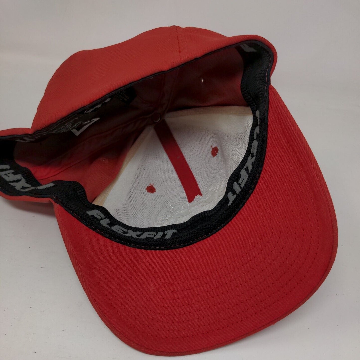 Lifeguard Fitted Hat Red Large/XL Embroidered Flexfit Yupoong