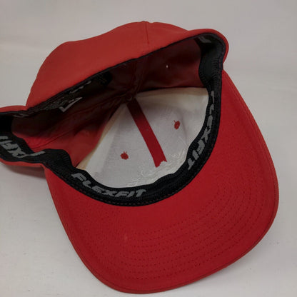 Lifeguard Fitted Hat Red Large/XL Embroidered Flexfit Yupoong